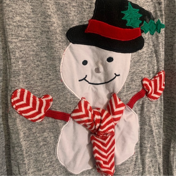 5 for 20 Altar’d state snowman holiday winter Christmas long sleeve shirt - Picture 7 of 7